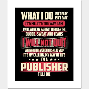 Publisher What i Do Posters and Art